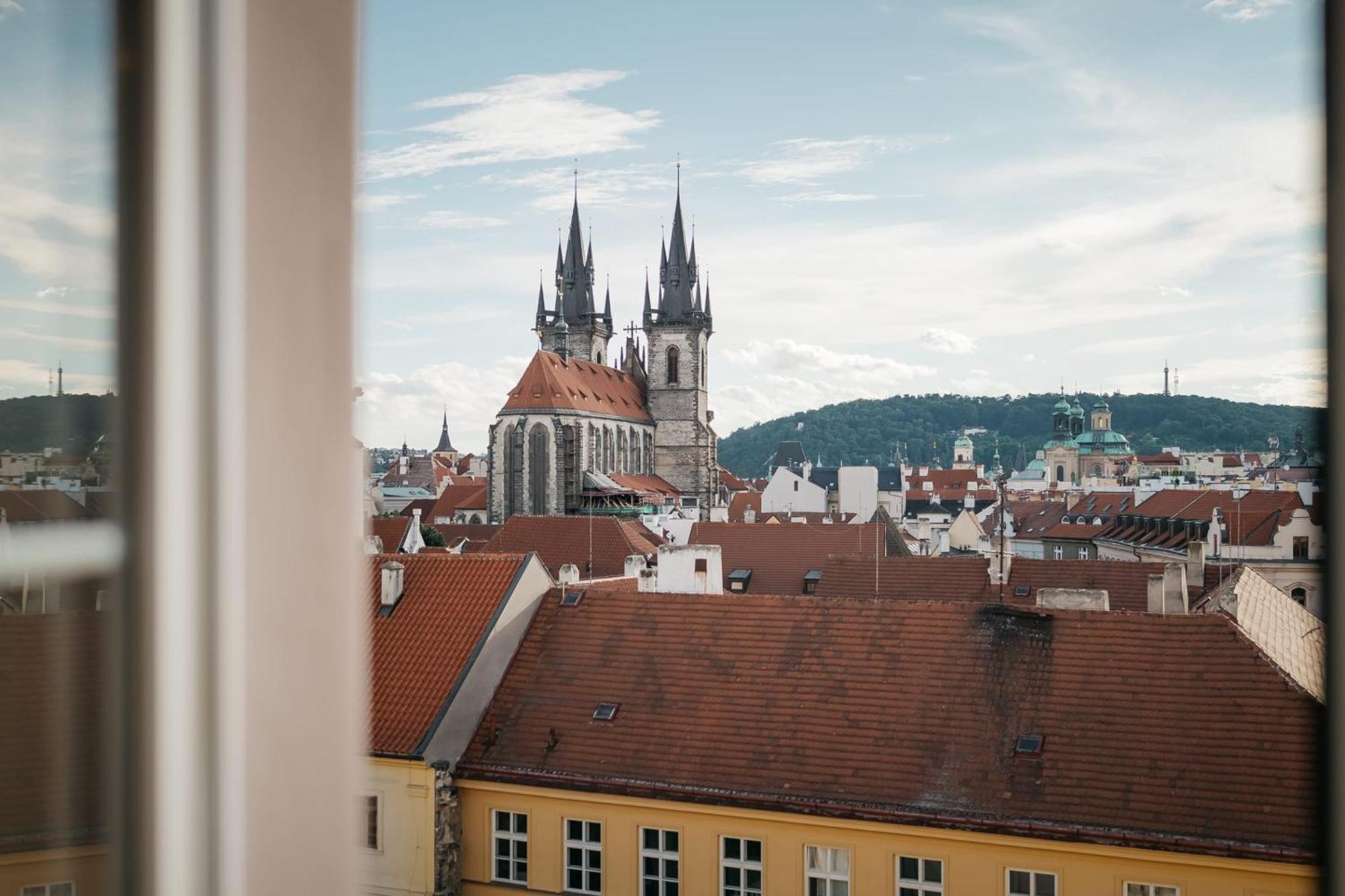 Dot 3 Bdr Apartment With Tyn Cathedral View & Ac Πράγα Εξωτερικό φωτογραφία